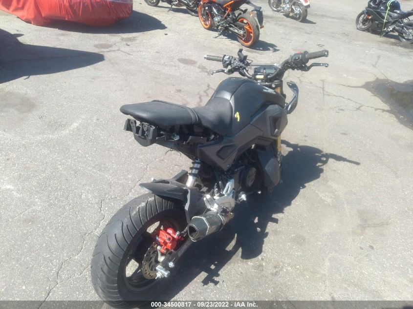 2018 HONDA GROM 125 MLHJC7552J5001967