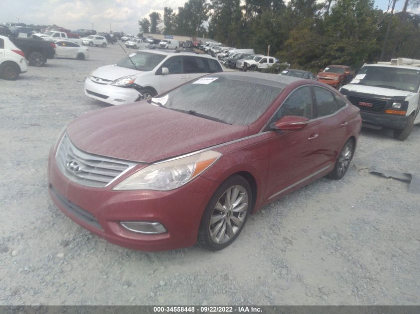 2013 HYUNDAI AZERA KMHFH4JG5DA246592