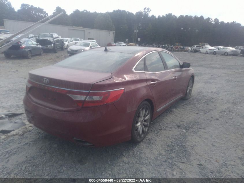 2013 HYUNDAI AZERA KMHFH4JG5DA246592