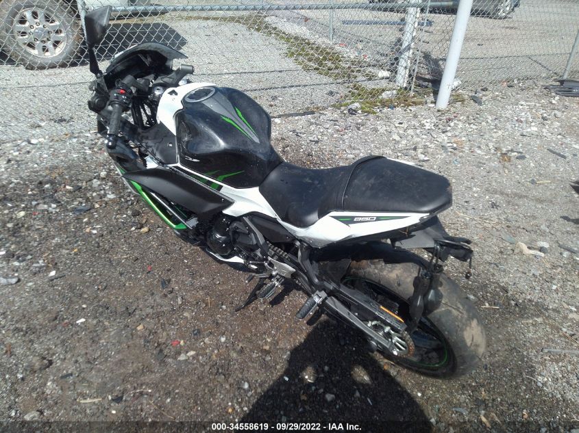 2022 KAWASAKI EX650 N ML5EXEN14NDA60439