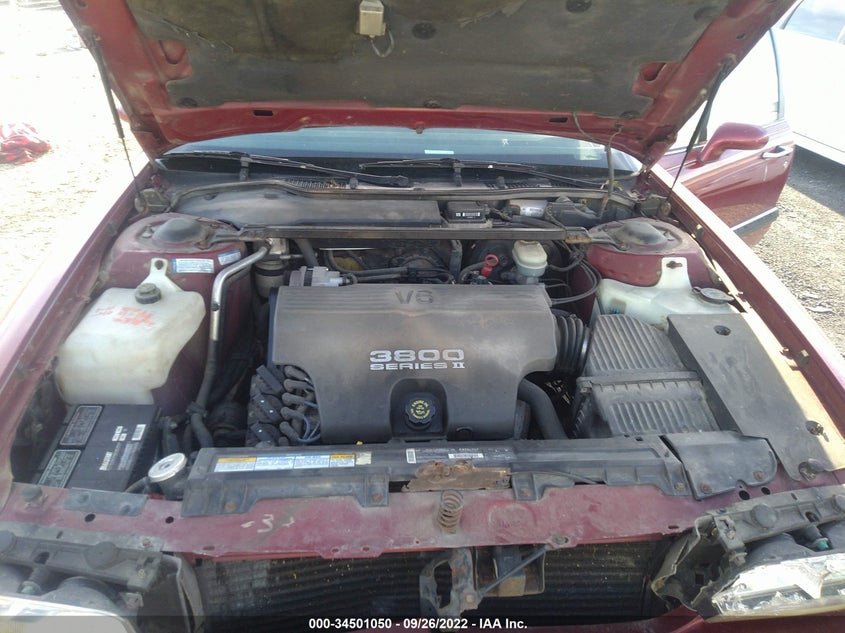 1996 BUICK LESABRE VIN: 1G4HP52K7TH446206