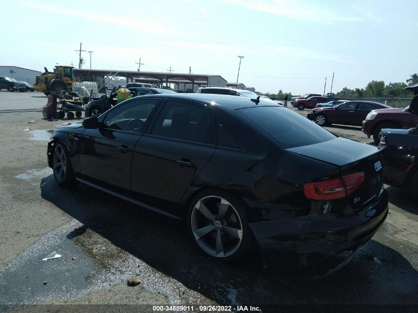 2014 AUDI S4 PRESTIGE WAUKGAFL6EA041372