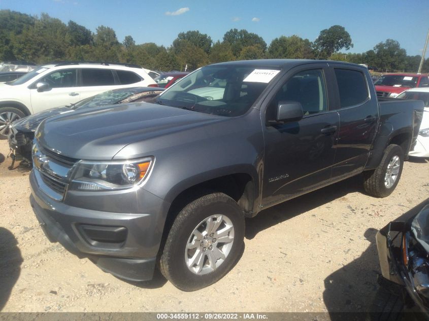 VIN 1GCGSCEN2J1184092 2018 CHEVROLET COLORADO 2WD LT