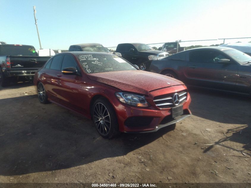 VIN 55SWF4JB8GU171265 2016 MERCEDES-BENZ C-CLASS no.1