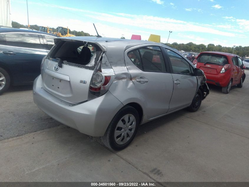 2013 TOYOTA PRIUS C ONE/TWO/THREE/FOUR JTDKDTB35D1053184