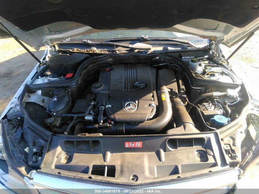 2013 MERCEDES-BENZ C-CLASS C 250 WDDGF4HB6DG097282