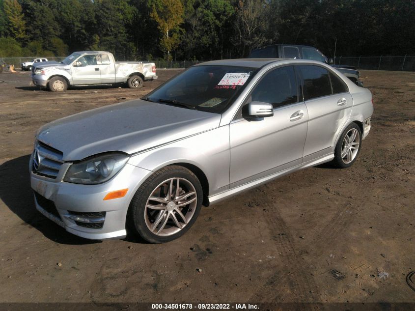 2013 MERCEDES-BENZ C-CLASS C 250 WDDGF4HB6DG097282