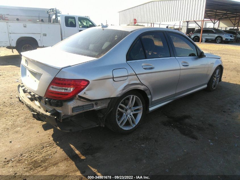 2013 MERCEDES-BENZ C-CLASS C 250 WDDGF4HB6DG097282
