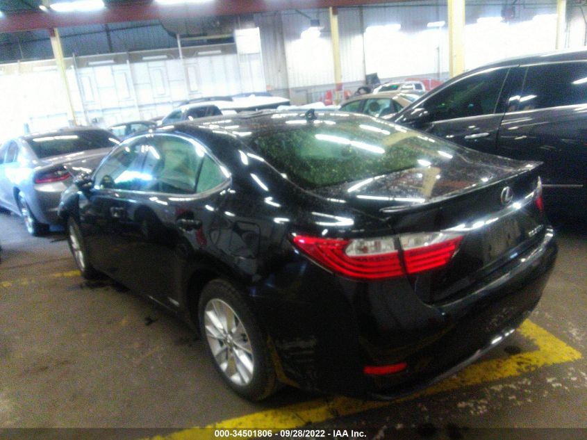 2013 LEXUS ES 300H HYBRID JTHBW1GG7D2000747