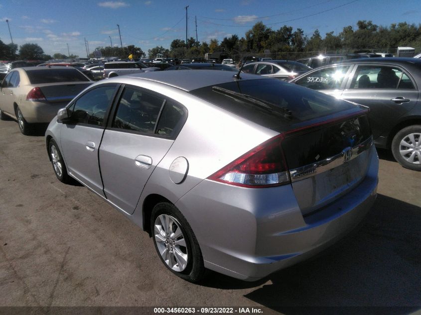 2013 HONDA INSIGHT EX JHMZE2H7XDS002045