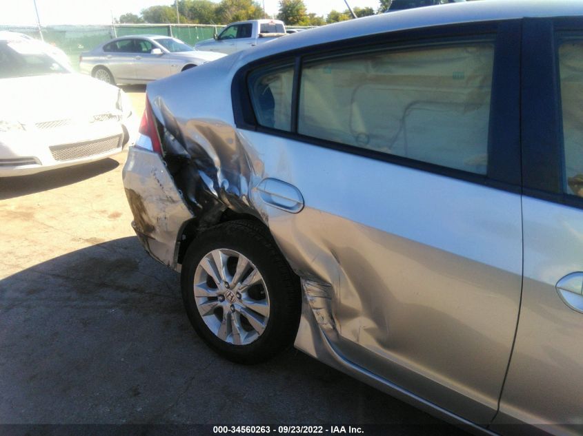 2013 HONDA INSIGHT EX JHMZE2H7XDS002045