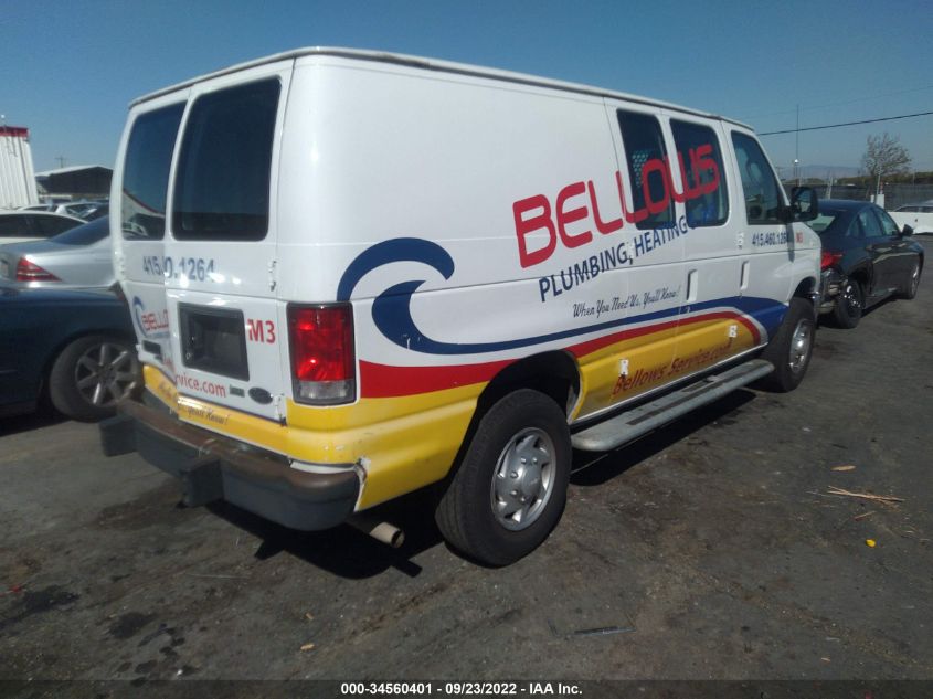 2014 FORD ECONOLINE CARGO VAN COMMERCIAL/RECREATIONAL 1FTNE2EW4EDA19957
