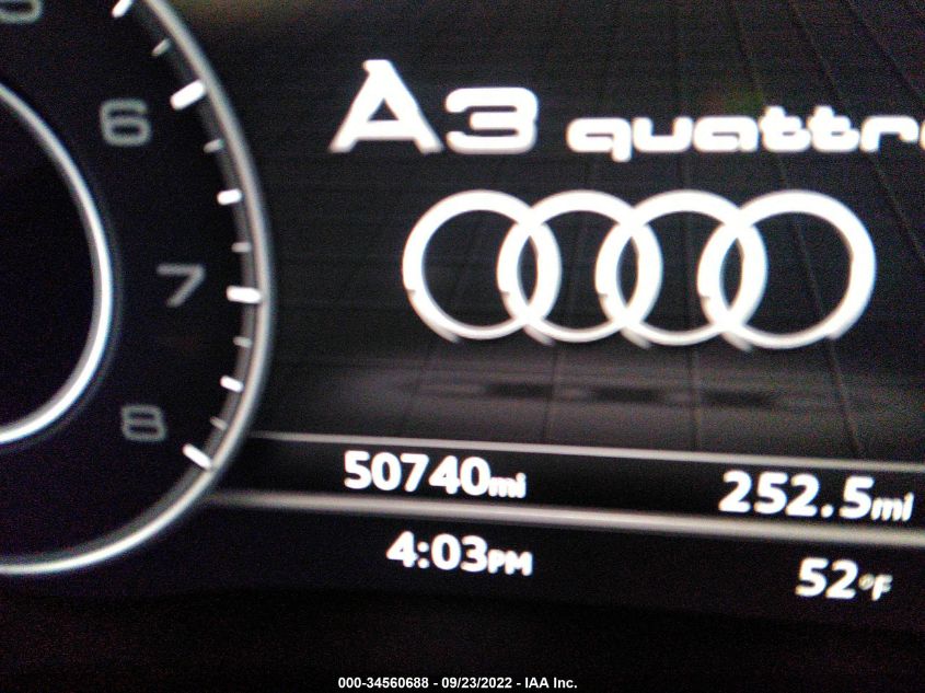 2018 AUDI A3 SEDAN PREMIUM PLUS WAUJ8GFF4J1046750