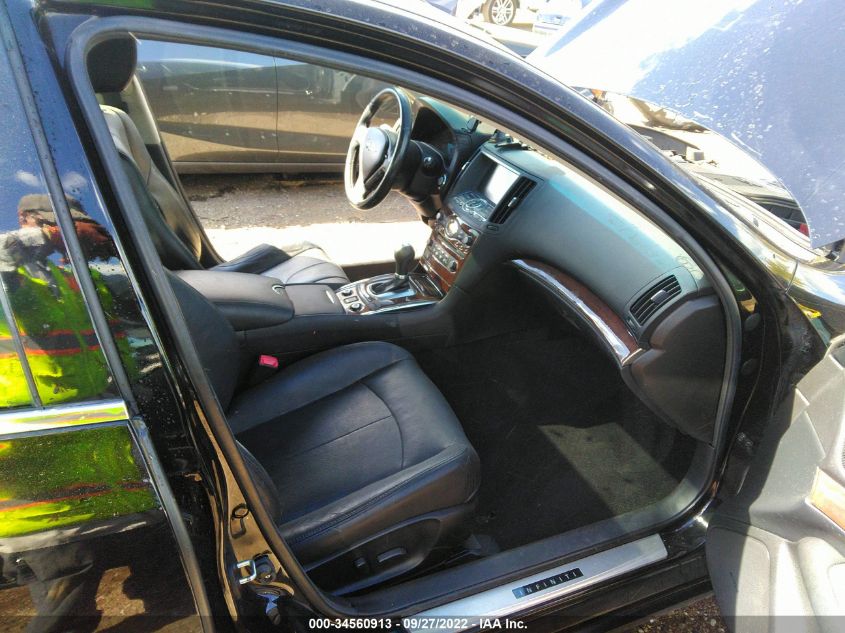 2013 INFINITI G37 SEDAN X JN1CV6AR2DM752704