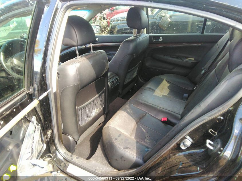 2013 INFINITI G37 SEDAN X JN1CV6AR2DM752704