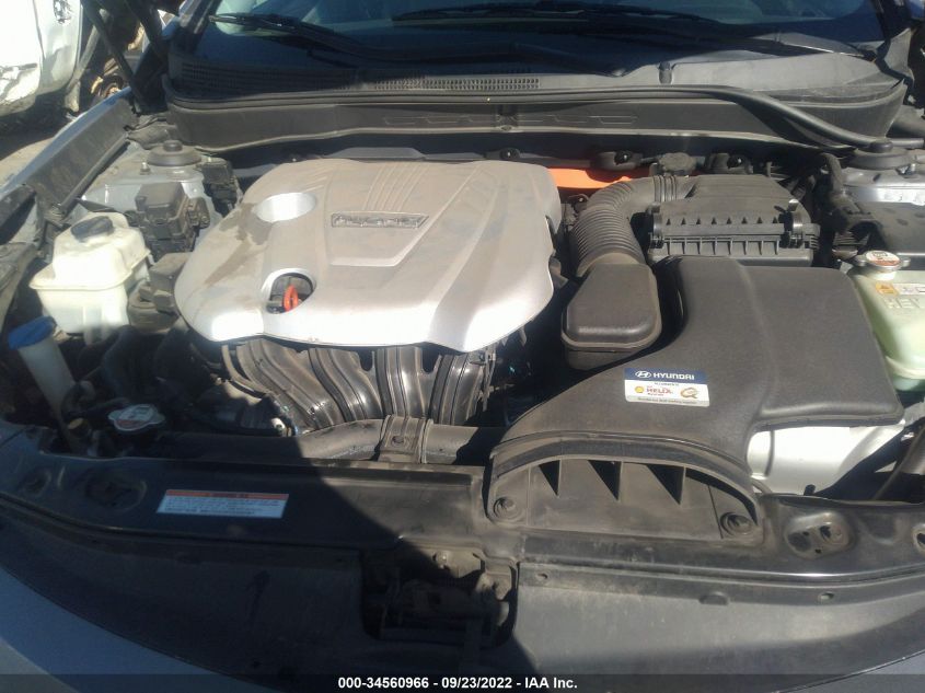 2014 HYUNDAI SONATA HYBRID LIMITED KMHEC4A4XEA112307