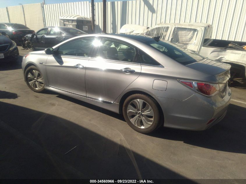 2014 HYUNDAI SONATA HYBRID LIMITED KMHEC4A4XEA112307