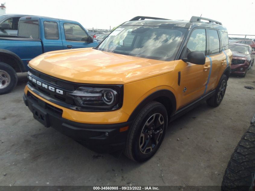 2022 FORD BRONCO SPORT OUTER BANKS 3FMCR9C69NRD19181