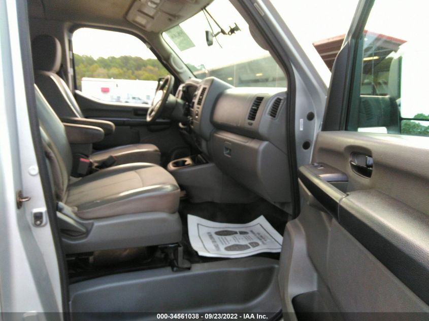 2016 NISSAN NVP S/SV 5BZBF0AA1GN851431