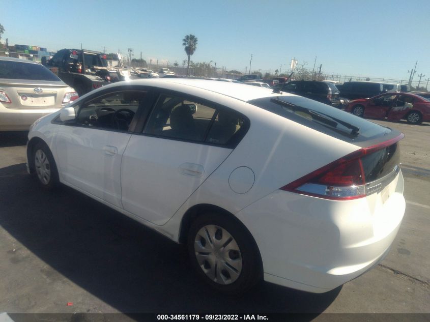 2013 HONDA INSIGHT LX JHMZE2H57DS006830