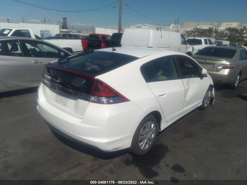 2013 HONDA INSIGHT LX JHMZE2H57DS006830