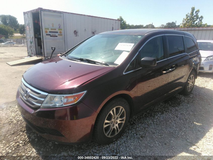 VIN 5FNRL5H64DB079717 2013 HONDA ODYSSEY no.2