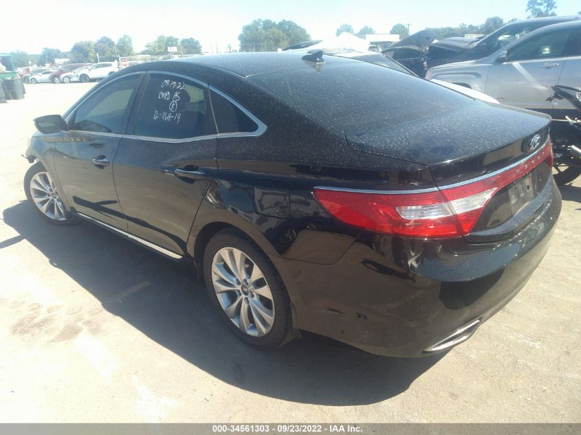 2014 HYUNDAI AZERA LIMITED KMHFH4JG6EA369836