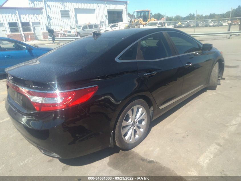 2014 HYUNDAI AZERA LIMITED KMHFH4JG6EA369836