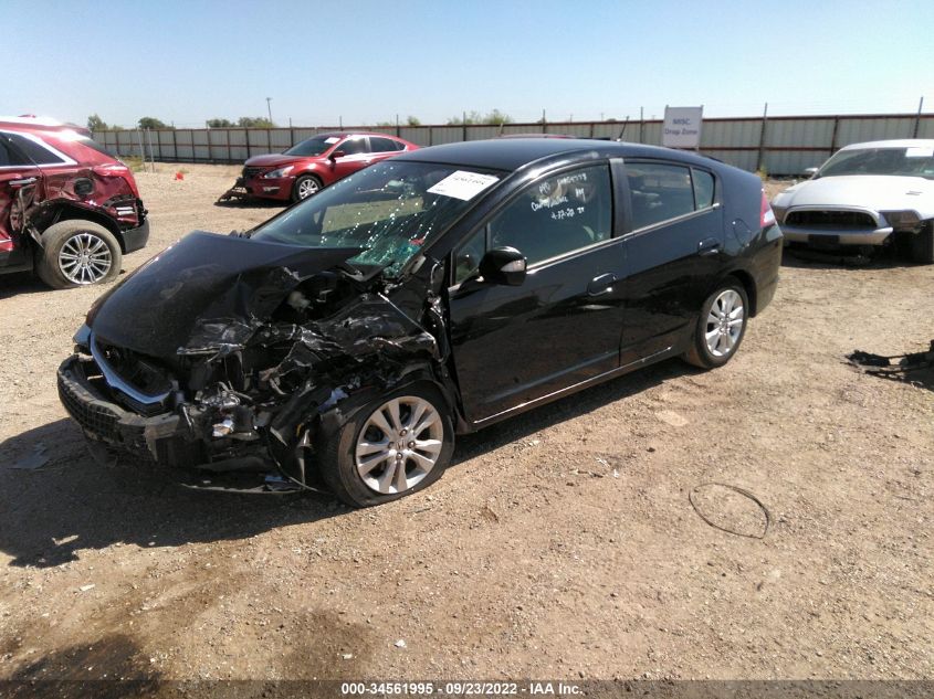 2013 HONDA INSIGHT EX JHMZE2H75DS004317