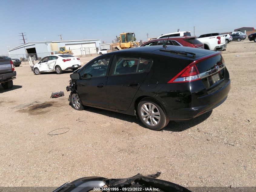 2013 HONDA INSIGHT EX JHMZE2H75DS004317