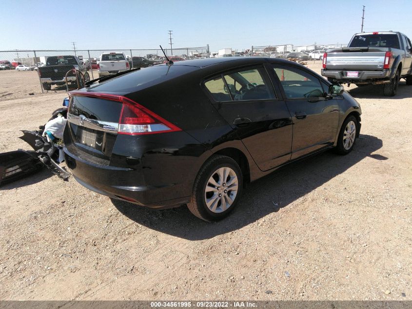 2013 HONDA INSIGHT EX JHMZE2H75DS004317