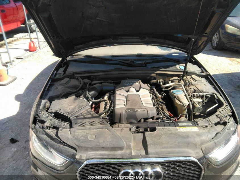 2015 AUDI S4 PREMIUM PLUS WAUBGAFL4FA110626