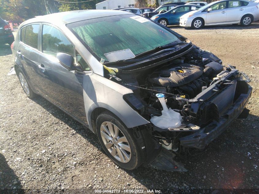 2014 KIA FORTE 5-DOOR EX - KNAFX5A86E5169437
