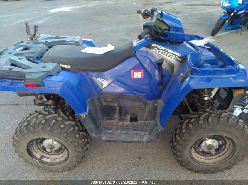 2020 POLARIS SPORTSMAN 450 H.O. 4XASEA505LA258559