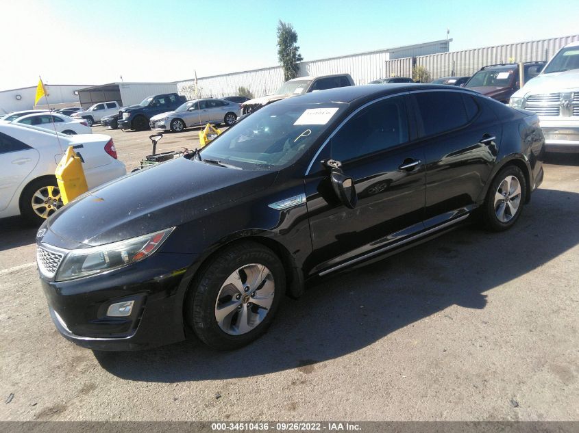 2014 KIA OPTIMA HYBRID LX KNAGM4AD2E5070960