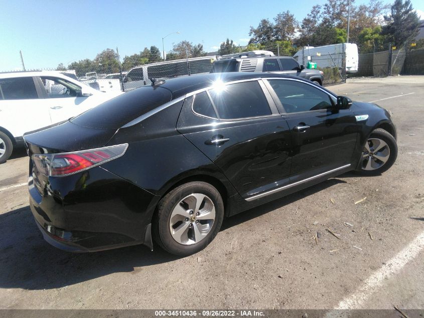 2014 KIA OPTIMA HYBRID LX KNAGM4AD2E5070960