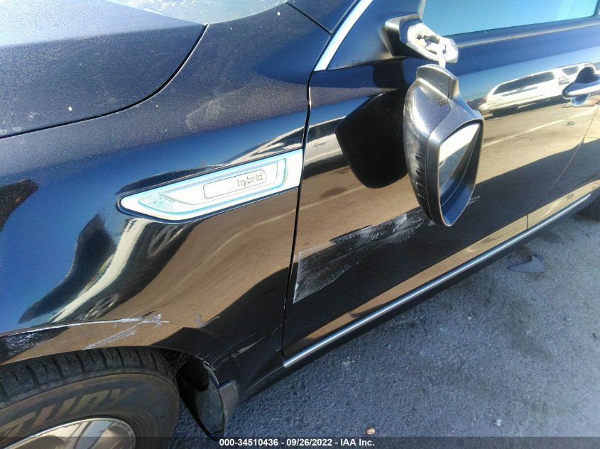 2014 KIA OPTIMA HYBRID LX KNAGM4AD2E5070960