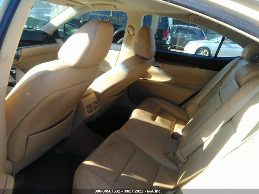 2013 LEXUS ES 300H HYBRID JTHBW1GG9D2004508