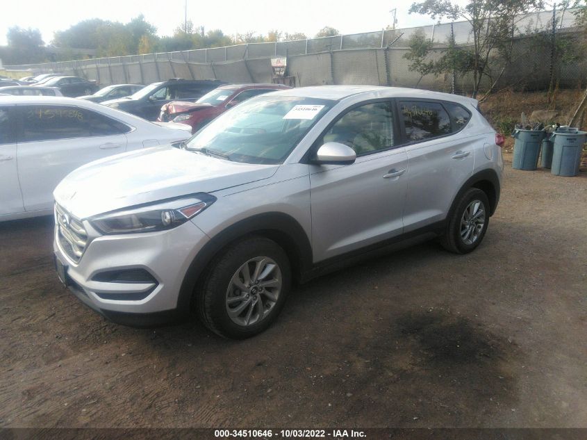 VIN KM8J23A43JU732873 2018 HYUNDAI TUCSON no.2