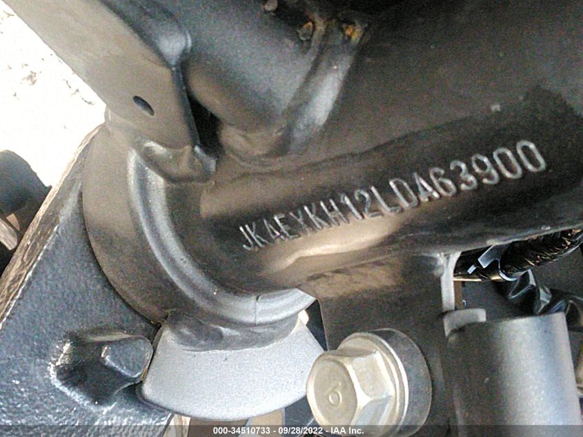 2020 KAWASAKI EX400 JKAEXKH12LDA63900