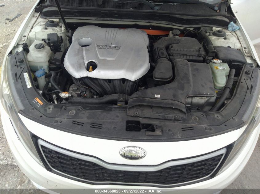 2013 KIA OPTIMA HYBRID EX KNAGM4ADXD5046565