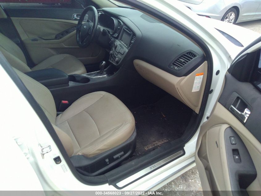 2013 KIA OPTIMA HYBRID EX KNAGM4ADXD5046565