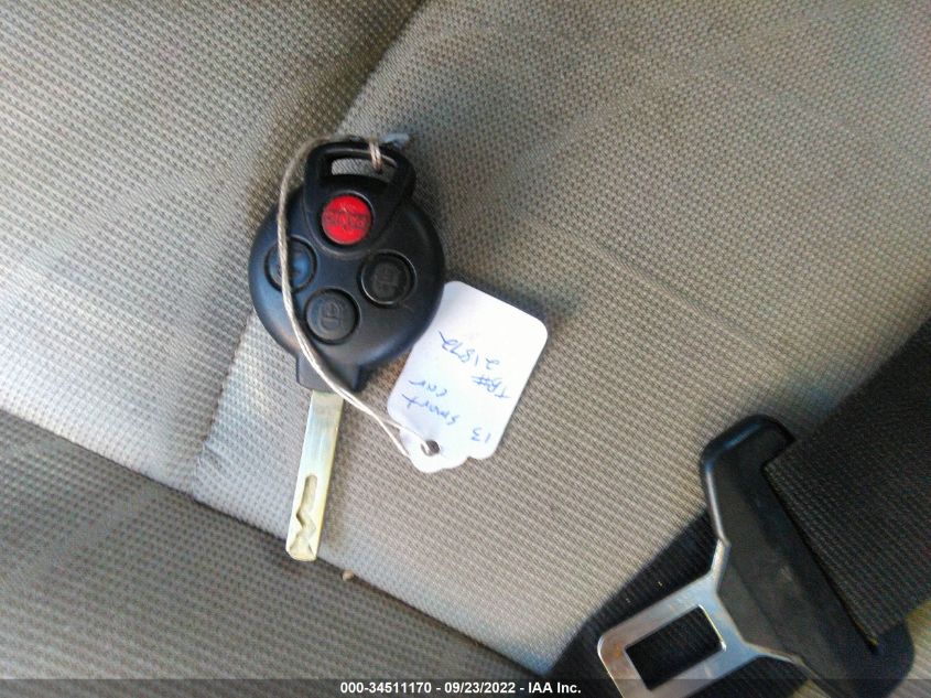 2013 SMART FORTWO PURE/PASSION WMEEJ3BA2DK599571