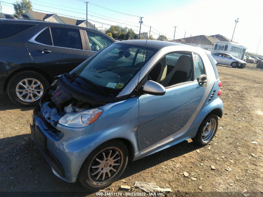 2013 SMART FORTWO PURE/PASSION WMEEJ3BA2DK599571