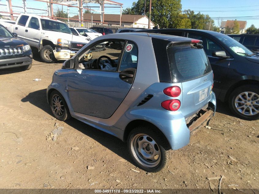 2013 SMART FORTWO PURE/PASSION WMEEJ3BA2DK599571