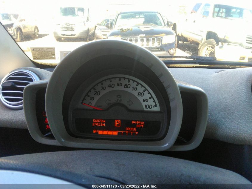 2013 SMART FORTWO PURE/PASSION WMEEJ3BA2DK599571