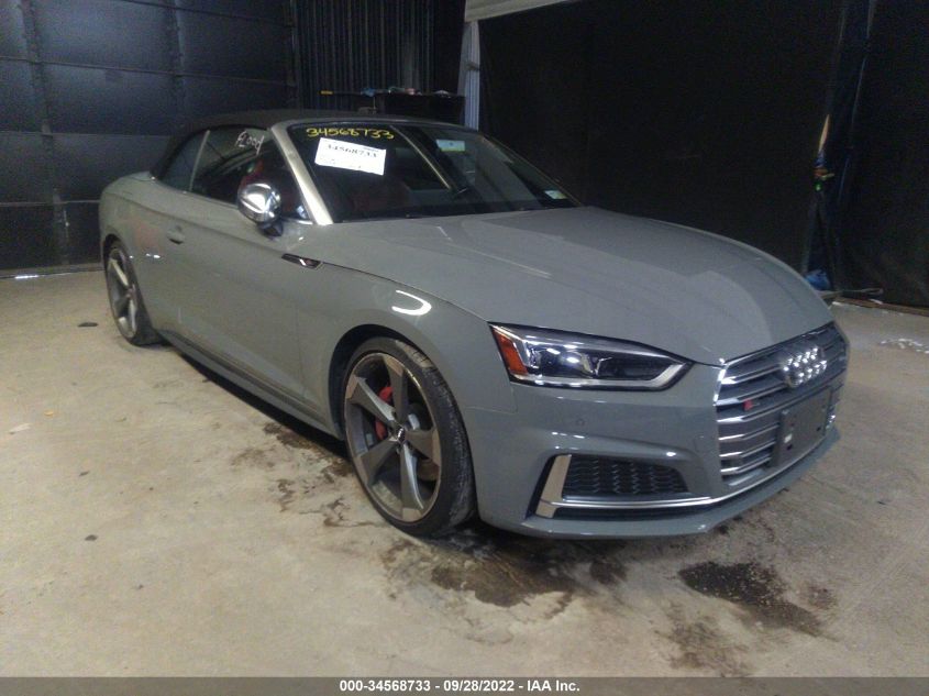 2019 AUDI S5 CABRIOLET PREMIUM PLUS WAUY4GF57KN001295