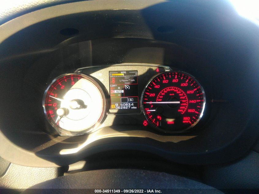 2015 SUBARU WRX STI LIMITED JF1VA2S67F9832266