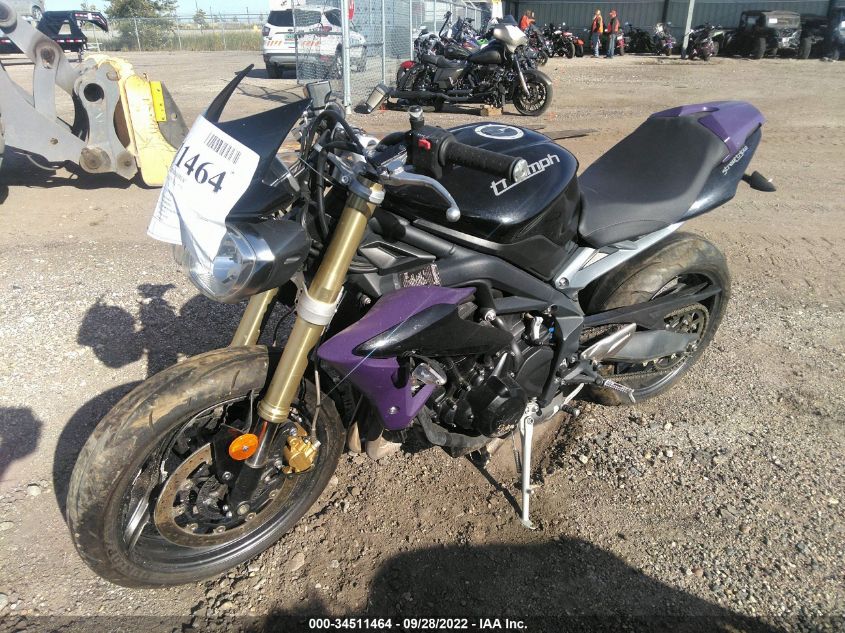 2013 TRIUMPH MOTORCYCLE STREET TRIPLE SMTL02NE0DT581051