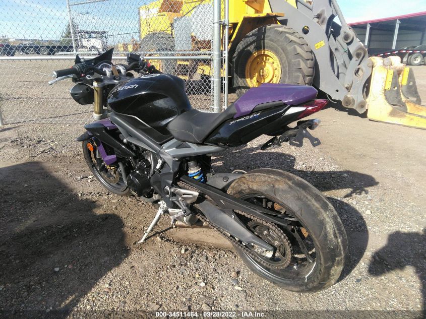 2013 TRIUMPH MOTORCYCLE STREET TRIPLE SMTL02NE0DT581051